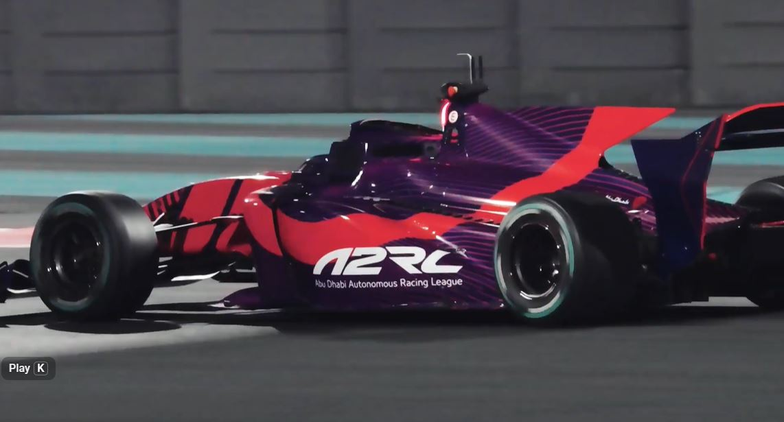 a2rl-abu-dhabi-autonomous-racing-league-formula-car-night-track.webp Autonomous race car from the Abu Dhabi Autonomous Racing League captured in motion, showcasing advanced AI technology and high-speed performance.