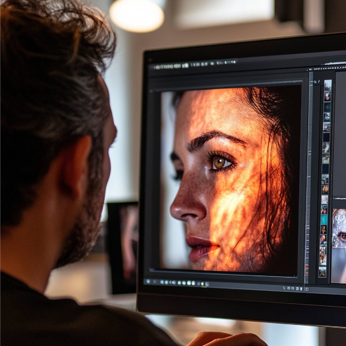 Professional Photo Editing Services by Countdown Media Production enhancing portraits with precision retouching, color correction, and visual depth