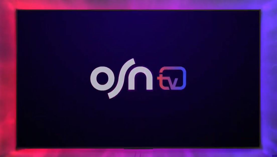 Cinematic shot of the OSNtv Android Box showcasing smart entertainment features.