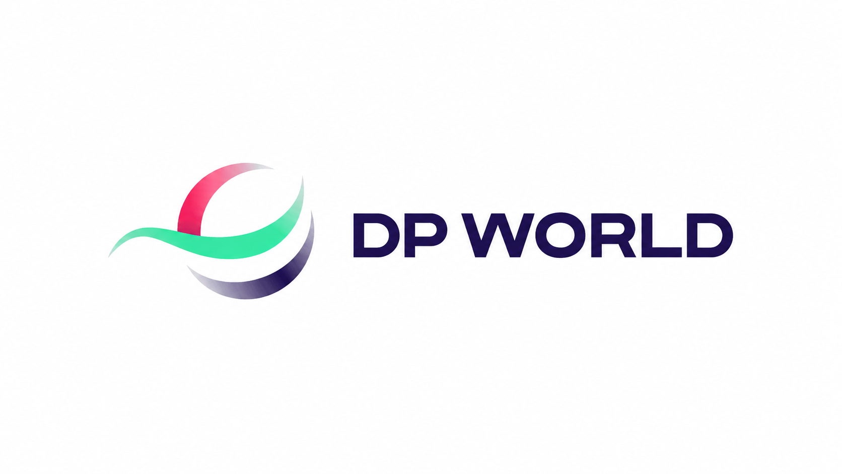 DP World logo, global trade, ports and supply chain solutions company