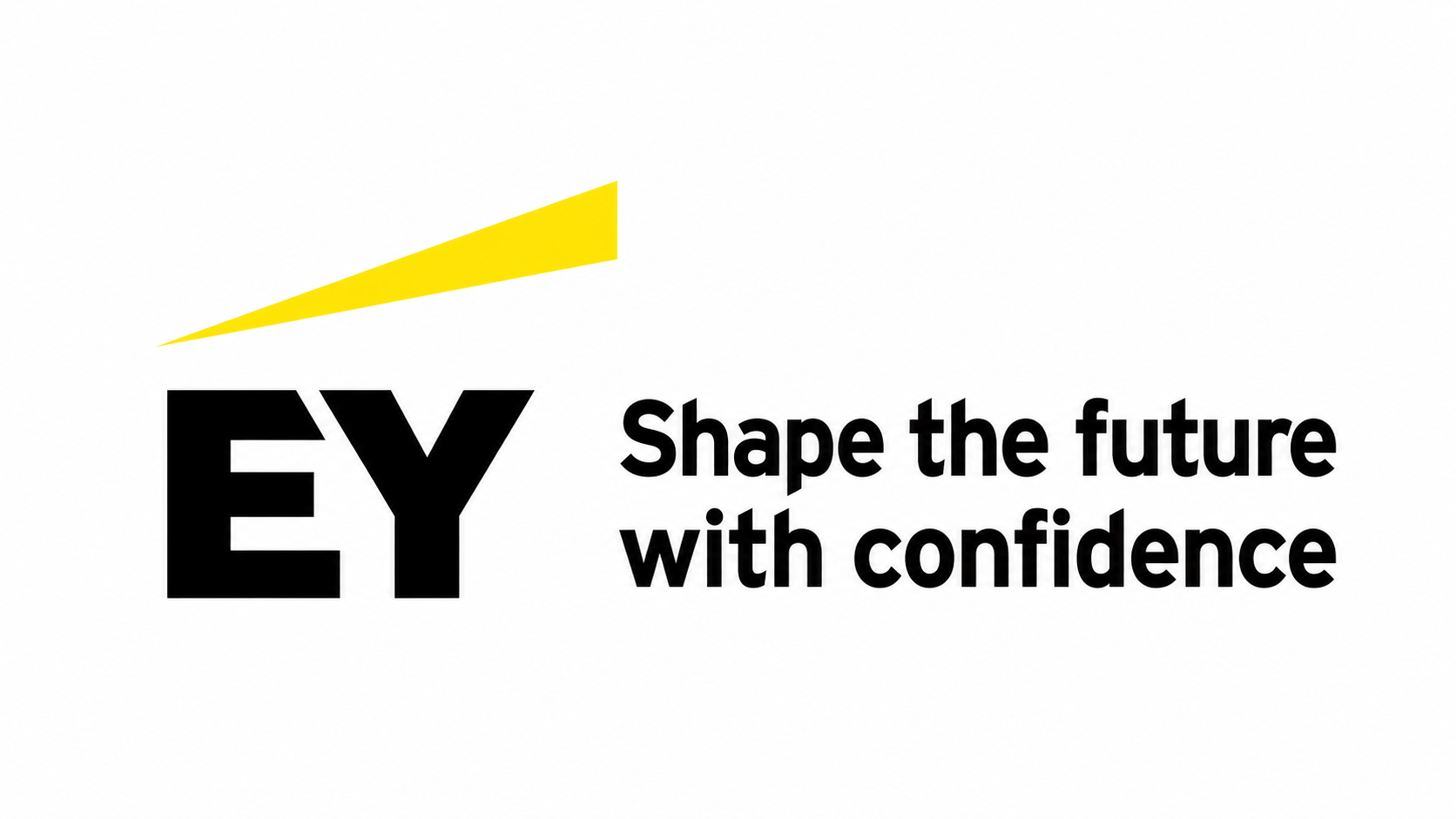 EY logo with Shape the Future with Confidence tagline